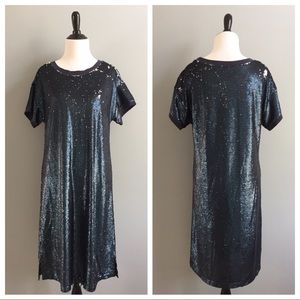 Anthropologie Moulinette Soeurs sequined Dress